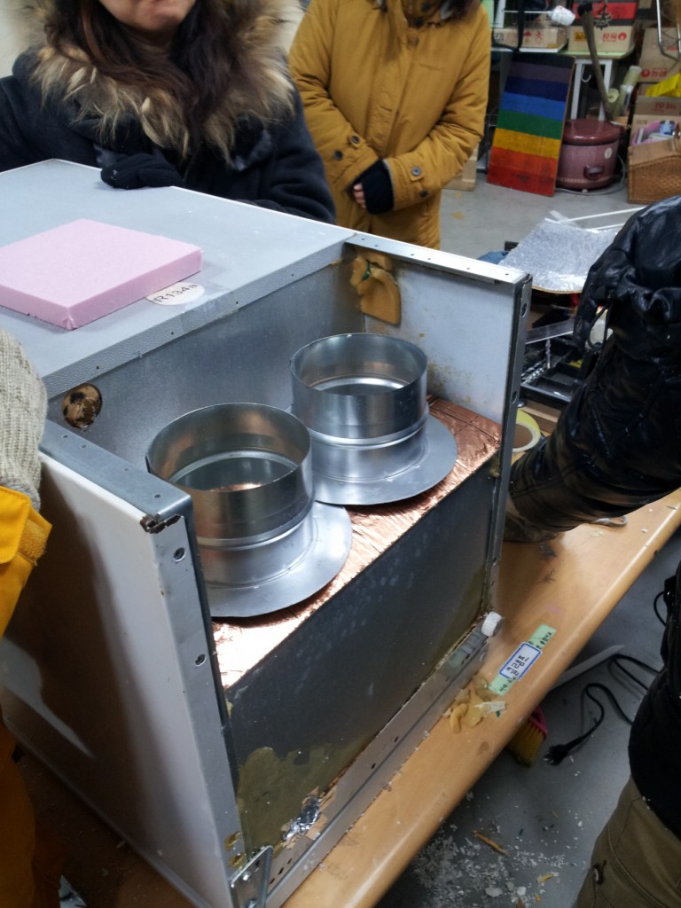 폐 냉장고를 사용하여 건조통을 만들어 보자!
